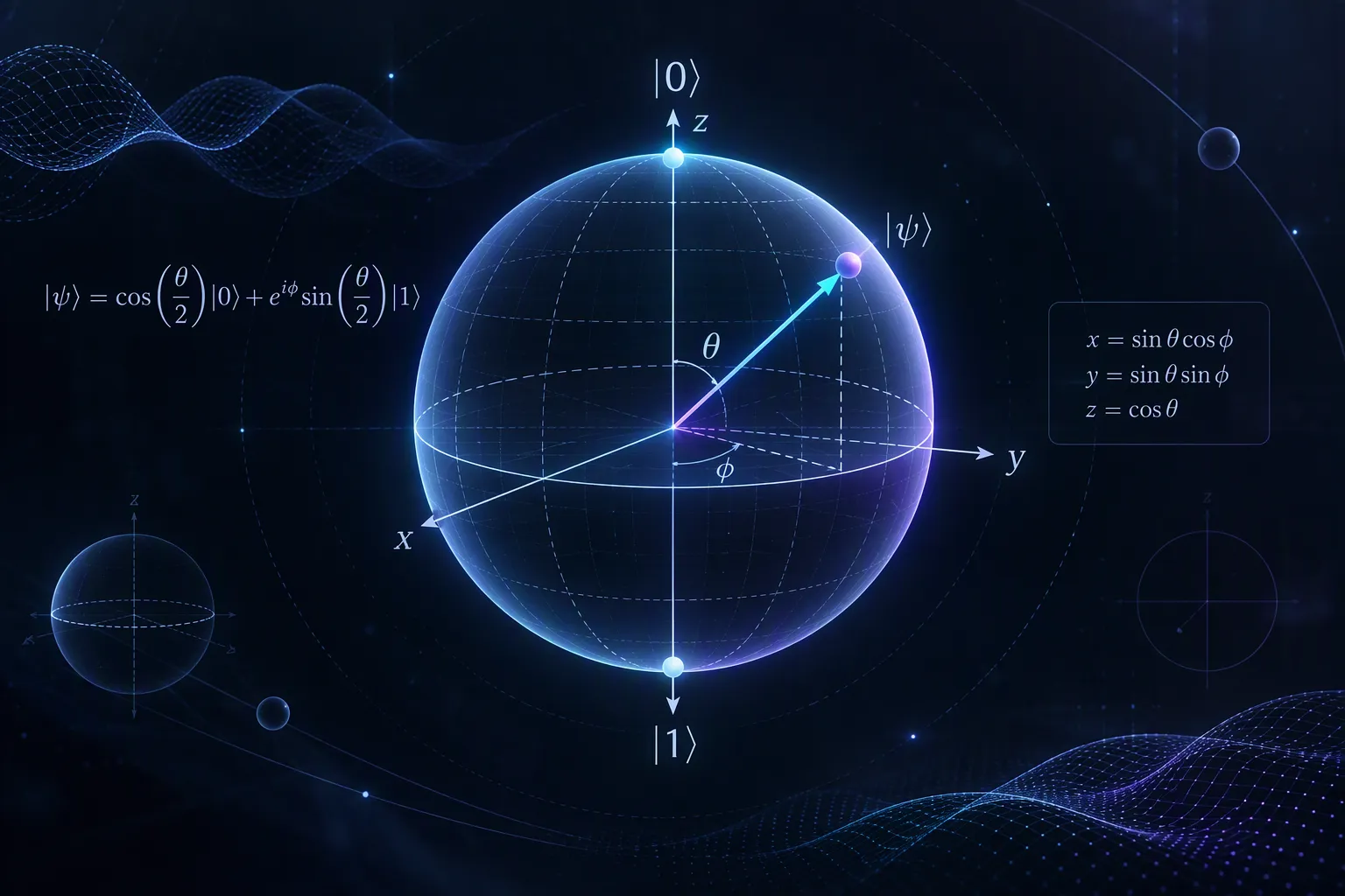 Bloch sphere representation